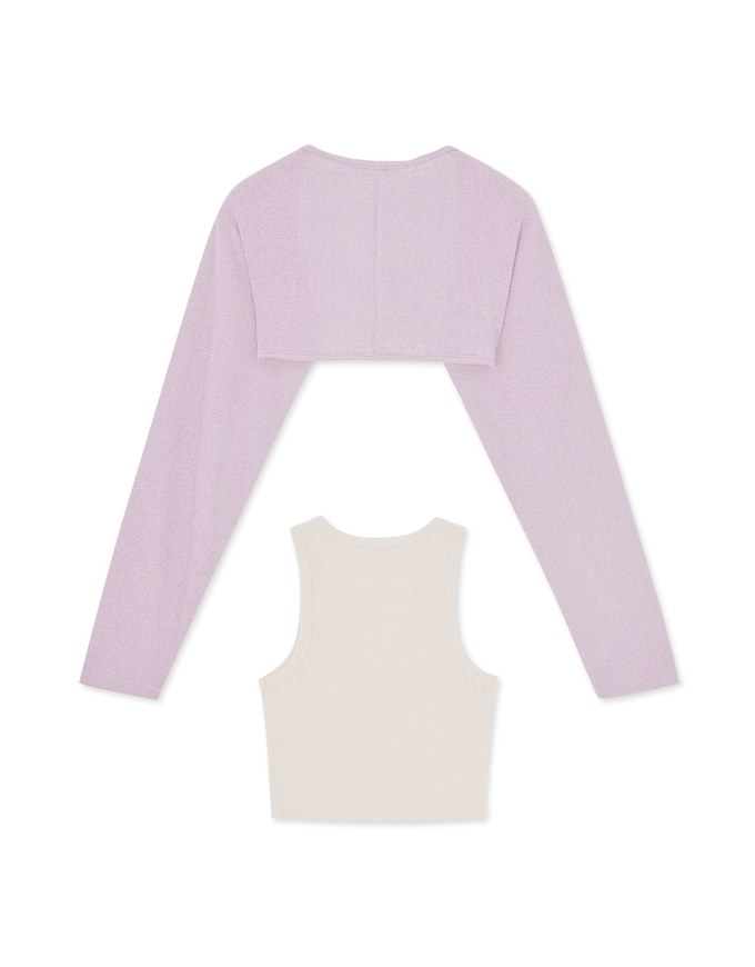 Two-Piece Off-Shoulder Short Top
