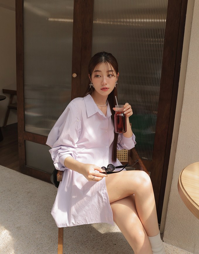 2WAY Detachable Long Blouse