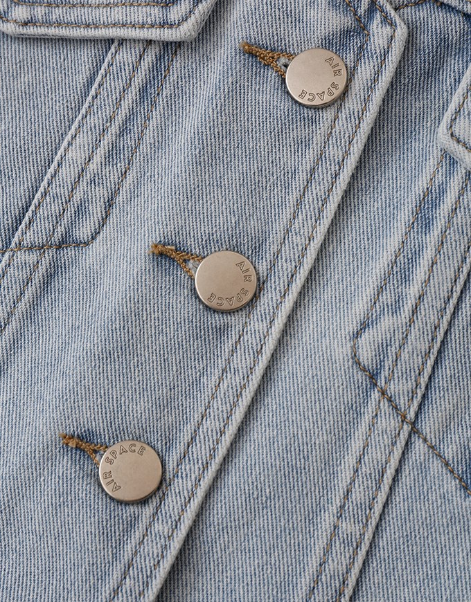 Vintage Jeans Denim V Neck Vest