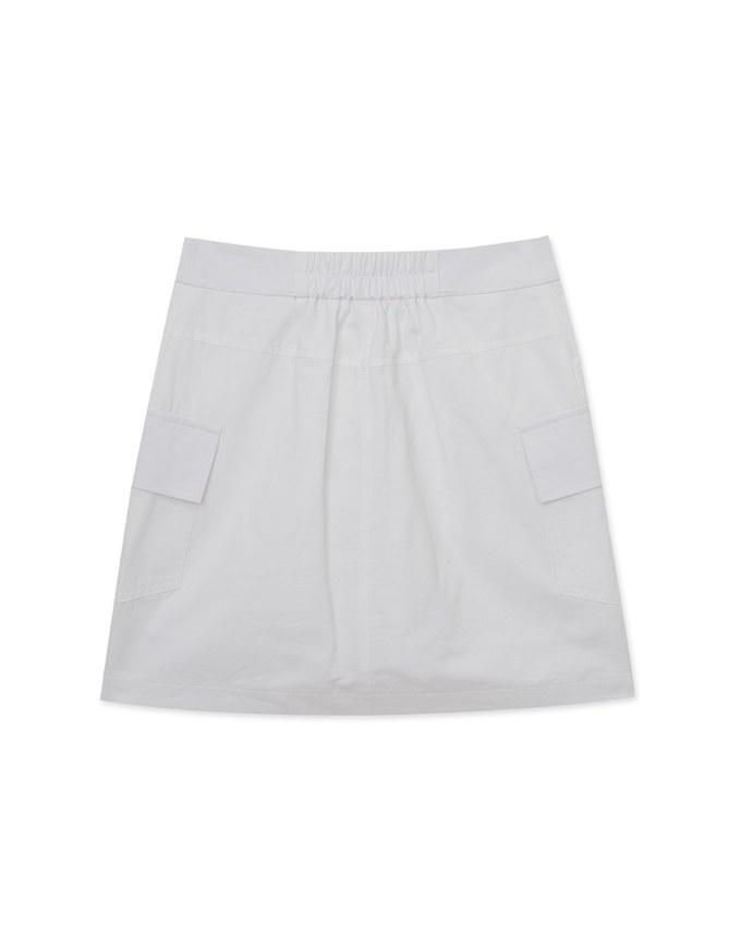 Lightweight Jeans Denim Pocket Skirt