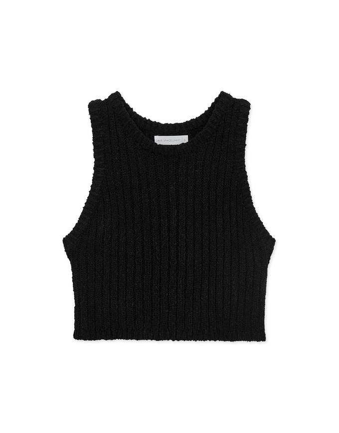Round Neck Knit Vest