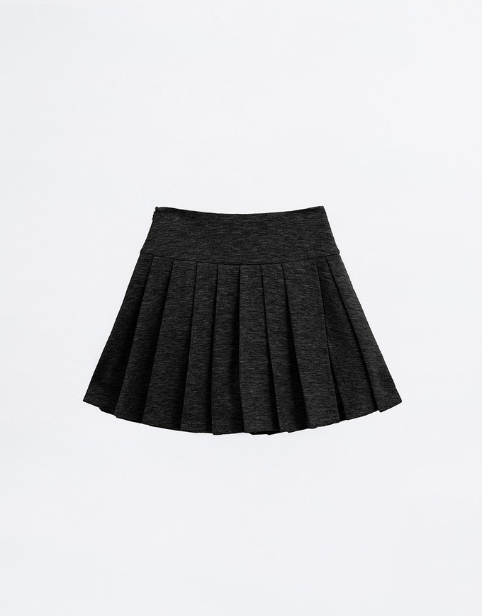 AIRY HOURGLASS Pleated Skort Skirt With Underpants Preppy A Line Tennis Mini Skirt