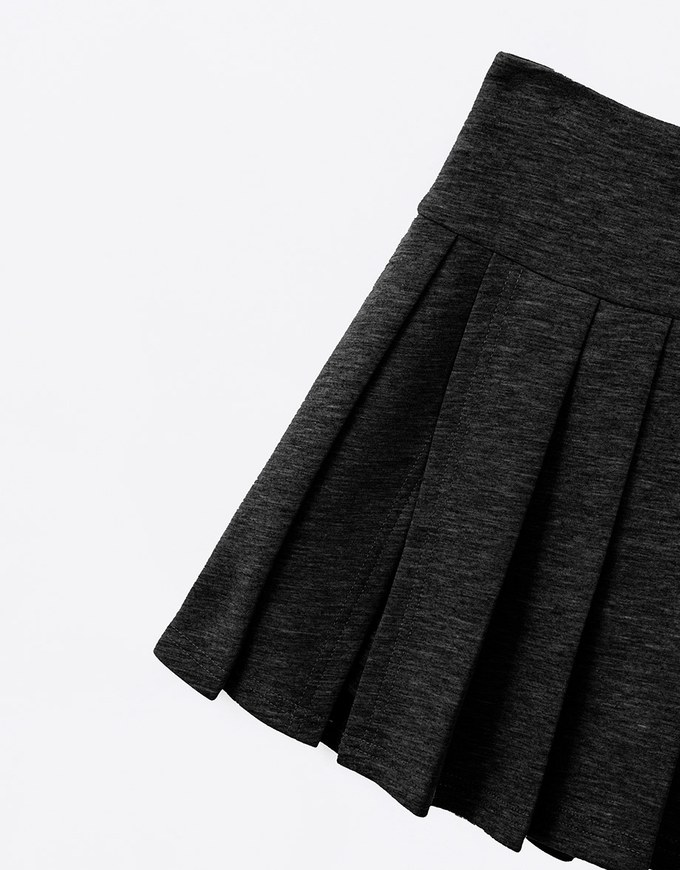 AIRY HOURGLASS Pleated Skort Skirt With Underpants Preppy A Line Tennis Mini Skirt