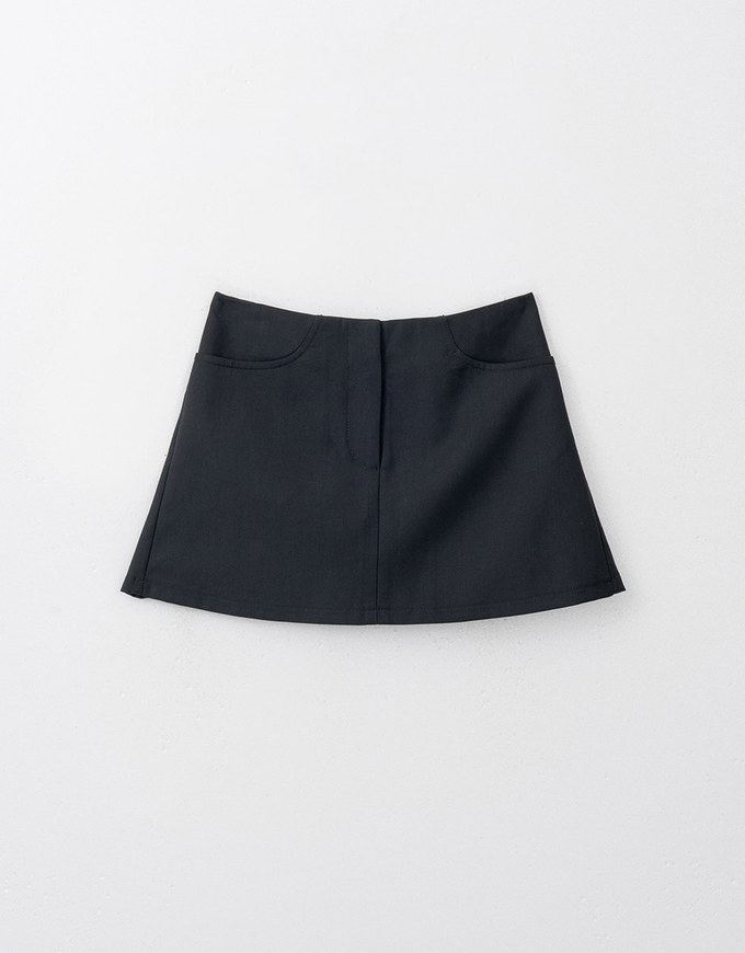 Mini Skorts With Preppy Style Suit Design