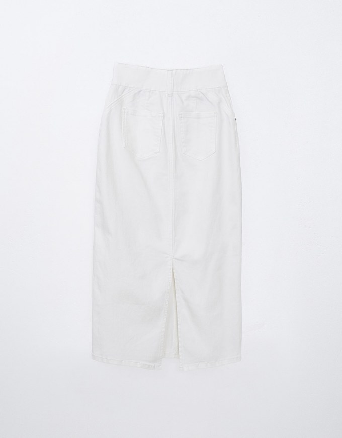 Genetic Reversal Waist Hugging Long Skirt