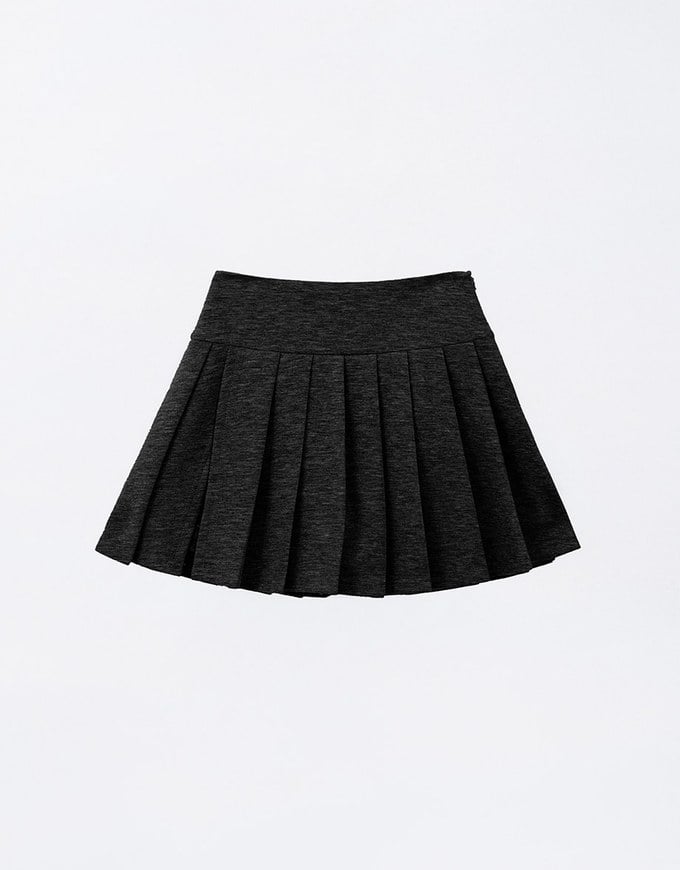 AIRY HOURGLASS Pleated Skort Skirt With Underpants Preppy A Line Tennis Mini Skirt
