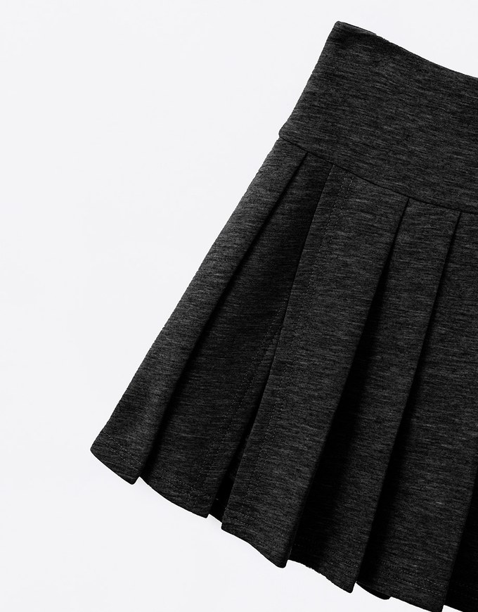 AIRY HOURGLASS Pleated Skort Skirt With Underpants Preppy A Line Tennis Mini Skirt