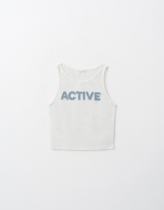 ACTIVE Ribbed Tank Top