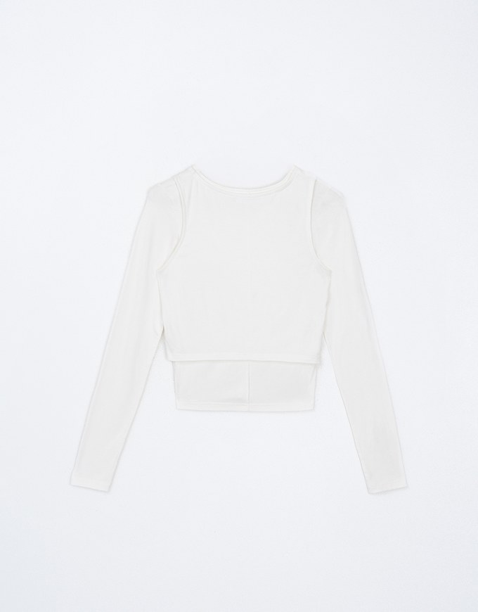 Layered Two Piece Cotton Top