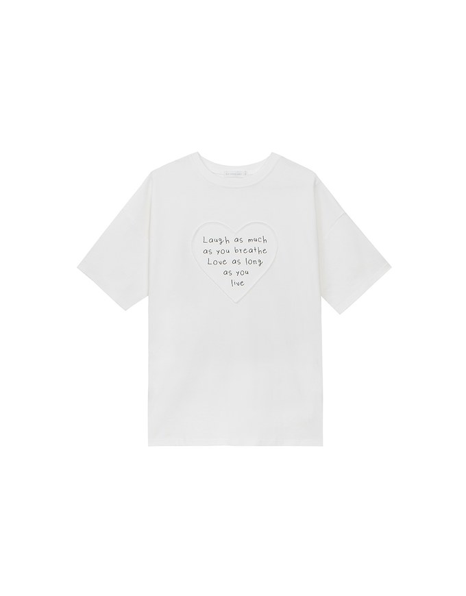 Motivational Quotes Short Sleeve Oversized Tee