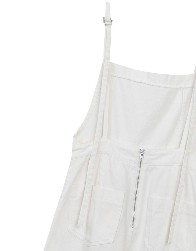 Casual Chic Wide Leg Jeans Denim Jumpsuit with Front Pocket