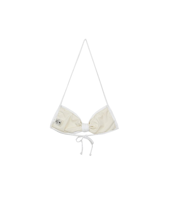 【PUSH UP】Multi Way Ripple Textured Push Up Bikini Top