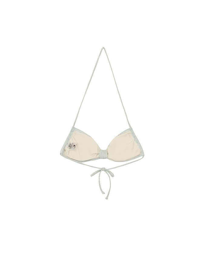 【PUSH UP】Multi Way Ripple Textured Push Up Bikini Top
