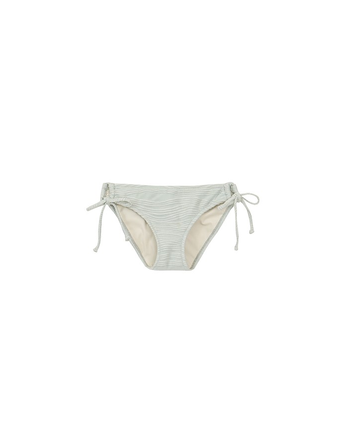 Ripple Textured Adjustable Double Side Tie Bikini Bottoms