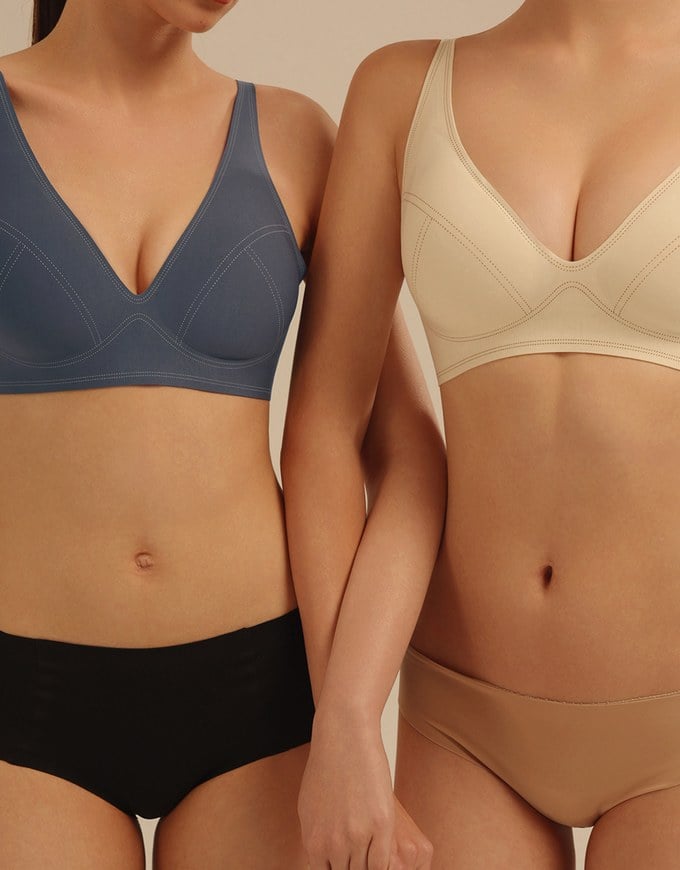 Soufflé Deep V Plunge Shaping Wireless Bra