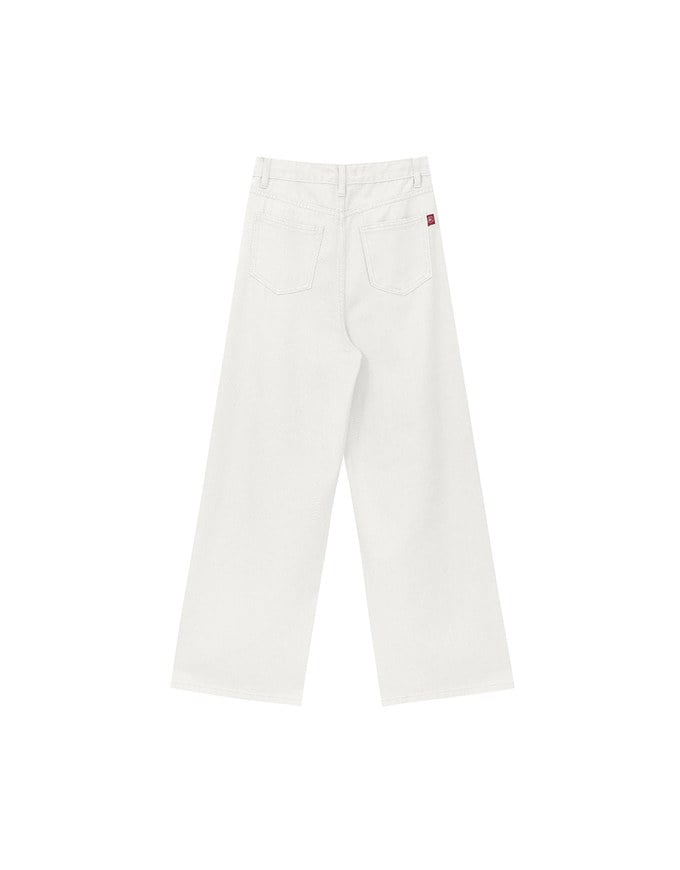 【Lyra & Toby】Distressed Drawstring Wide Leg Casual Pants