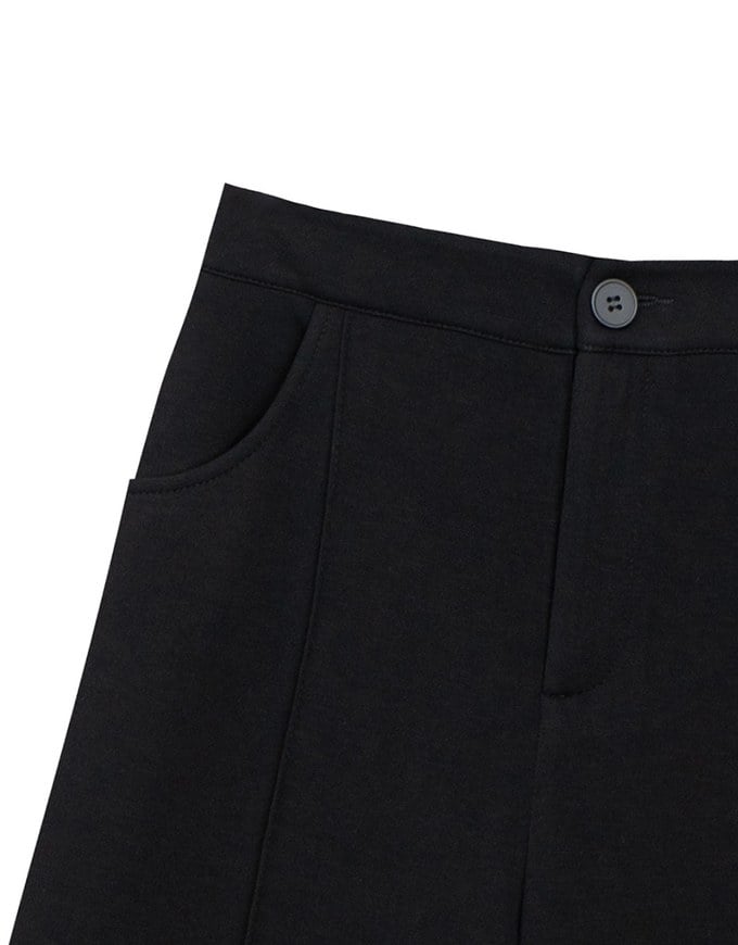 AIRY HOURGLASS Relaxed Fit Wide Leg Pants with Seam Detail