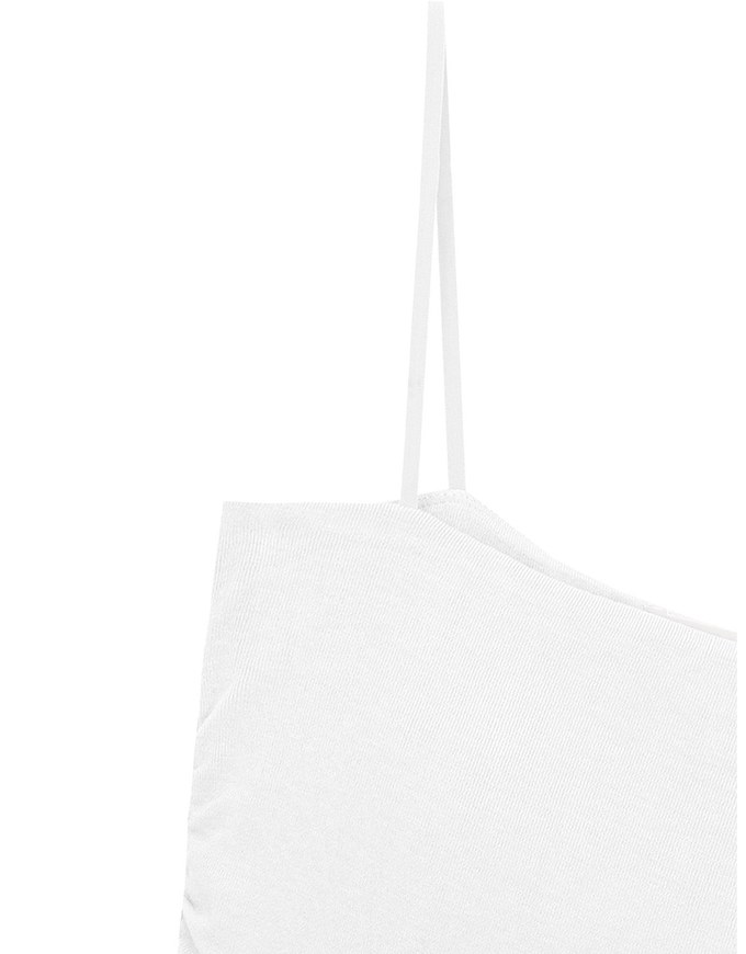 Basic Ribbed Slim Strap Crop Cami Top