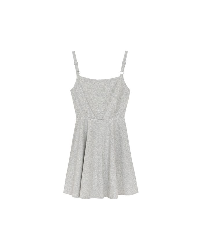 Sweetheart Neckline Flared Mini Dress ( Adjustable Straps)