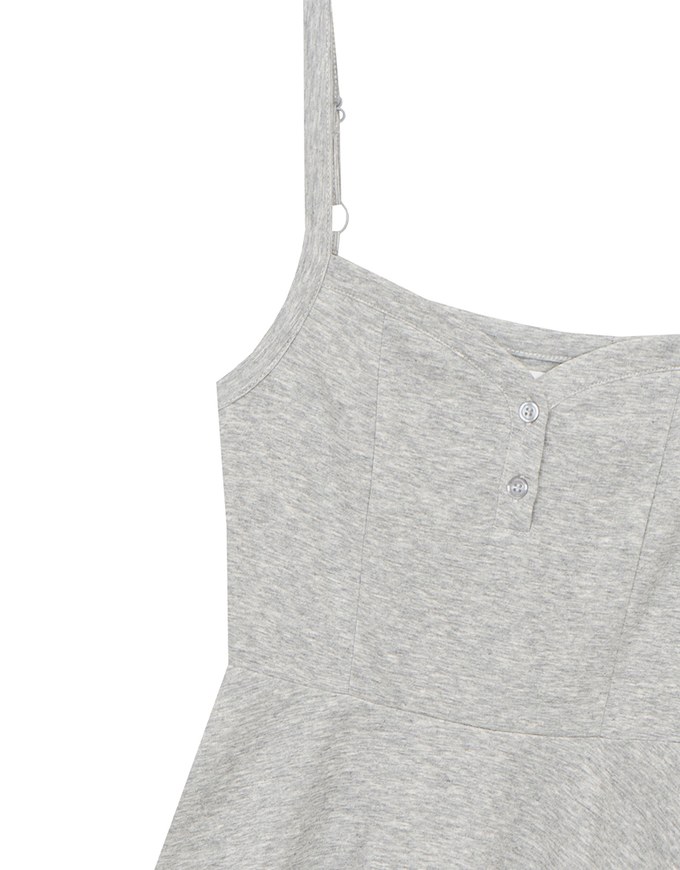 Sweetheart Neckline Flared Mini Dress ( Adjustable Straps)