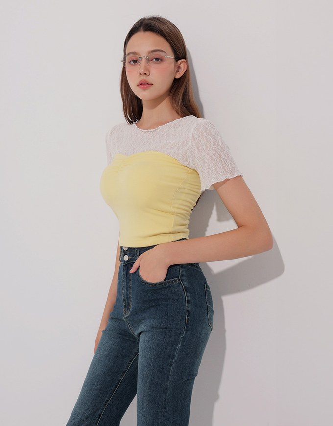 Strapless Sweetheart Neckline Ruched Fitted Tube Bra Top