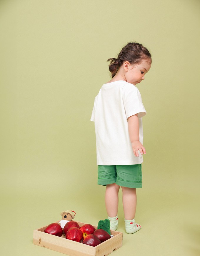 【DINOTAENG】Puff Print Graphic T-Shirt (Adults & Kids)