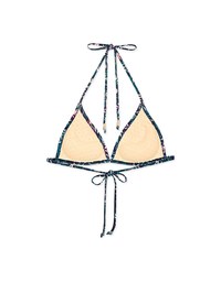 【PUSH UP】Printed Bikini Top Single Strap And Bra Padded