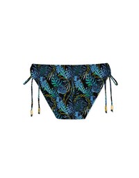 Printed Tie-Side Bikini Bottom