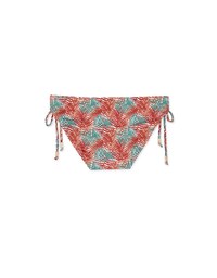 Printed Tie-Side Bikini Bottom