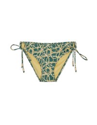Printed Tie-Side Bikini Bottom