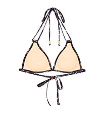 【PUSH UP】3Way Printed Bikini Top Double Strap And Bra Padded