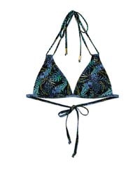 【PUSH UP】3Way Printed Bikini Top Double Strap And Bra Padded