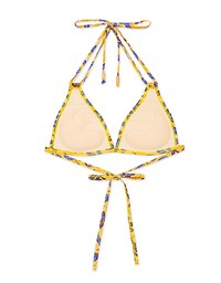 【PUSH UP】3Way Printed Bikini Top Double Strap And Bra Padded
