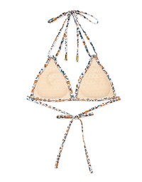【PUSH UP】3Way Printed Bikini Top Double Strap And Bra Padded