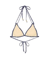 【PUSH UP】3Way Printed Bikini Top Double Strap And Bra Padded