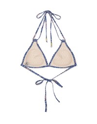 【PUSH UP】3Way Printed Bikini Top Double Strap And Bra Padded