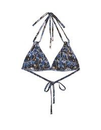 【PUSH UP】3Way Printed Bikini Top Double Strap And Bra Padded