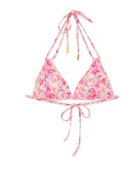 【PUSH UP】3Way Printed Bikini Top Double Strap And Bra Padded