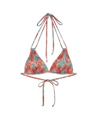 【PUSH UP】3Way Printed Bikini Top Double Strap And Bra Padded