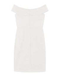 Off Shoulder Lapel Bodycon Dress