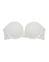 Cross Back Sexy Side Lace Strapless Bra