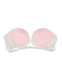 Cross Back Sexy Side Lace Strapless Bra