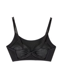 Dual-Strap Back Cross Bralette