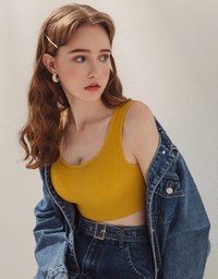 Classic Seamless Low Back Bralette (with Detachable padding)
