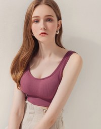 Classic Seamless Low Back Bralette (with Detachable padding)