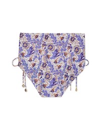 【SLIMMING】Printed Drawstring Waist Trainer Sculpting Bikini Bottom