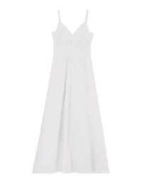 Lace Low Back Playsuit With Overlay Maxi Skirt