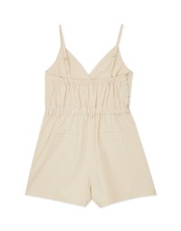Low Cut V Neck Playsuit