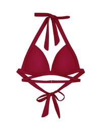 【PUSH UP】3Way Push Up Thick Strap Bikini Top (Thick Padded)