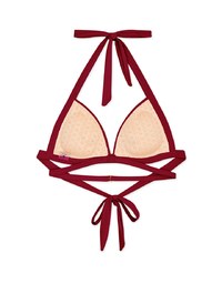 【PUSH UP】3Way Push Up Thick Strap Bikini Top (Thick Padded)